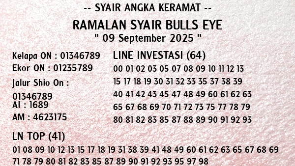 Prediksi Bulls Eye