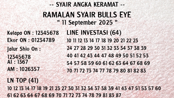 Prediksi Bulls Eye
