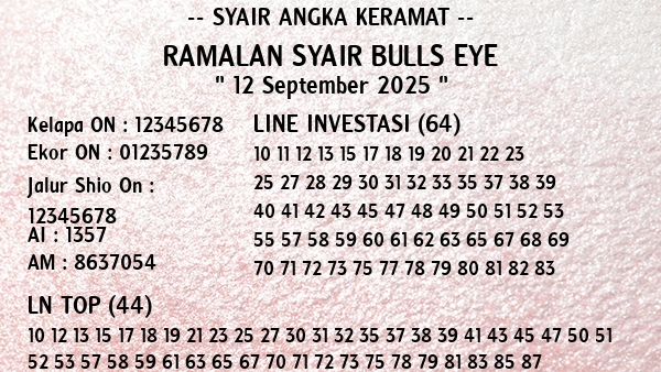 Prediksi Bulls Eye