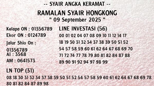 Prediksi Hongkong