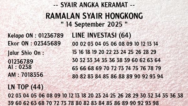Prediksi Hongkong