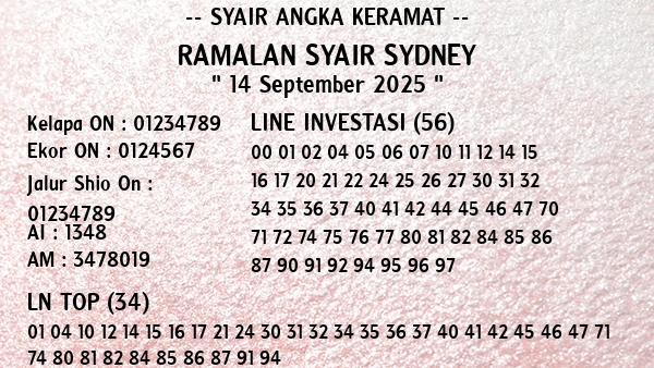 Prediksi Sydney